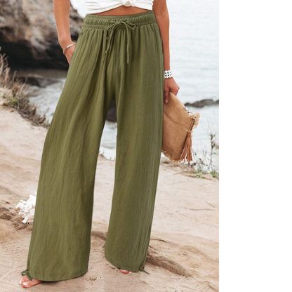 Fosca – Pantaloni Per Il Tempo Libero Dal Design Ampio E Fresco