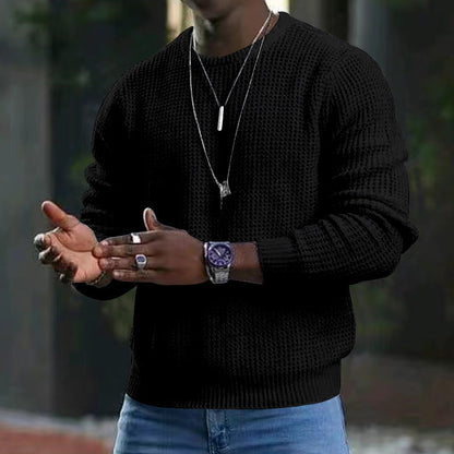 Dario - Pullover Uomo Manica Lunga Comodo Moderno
