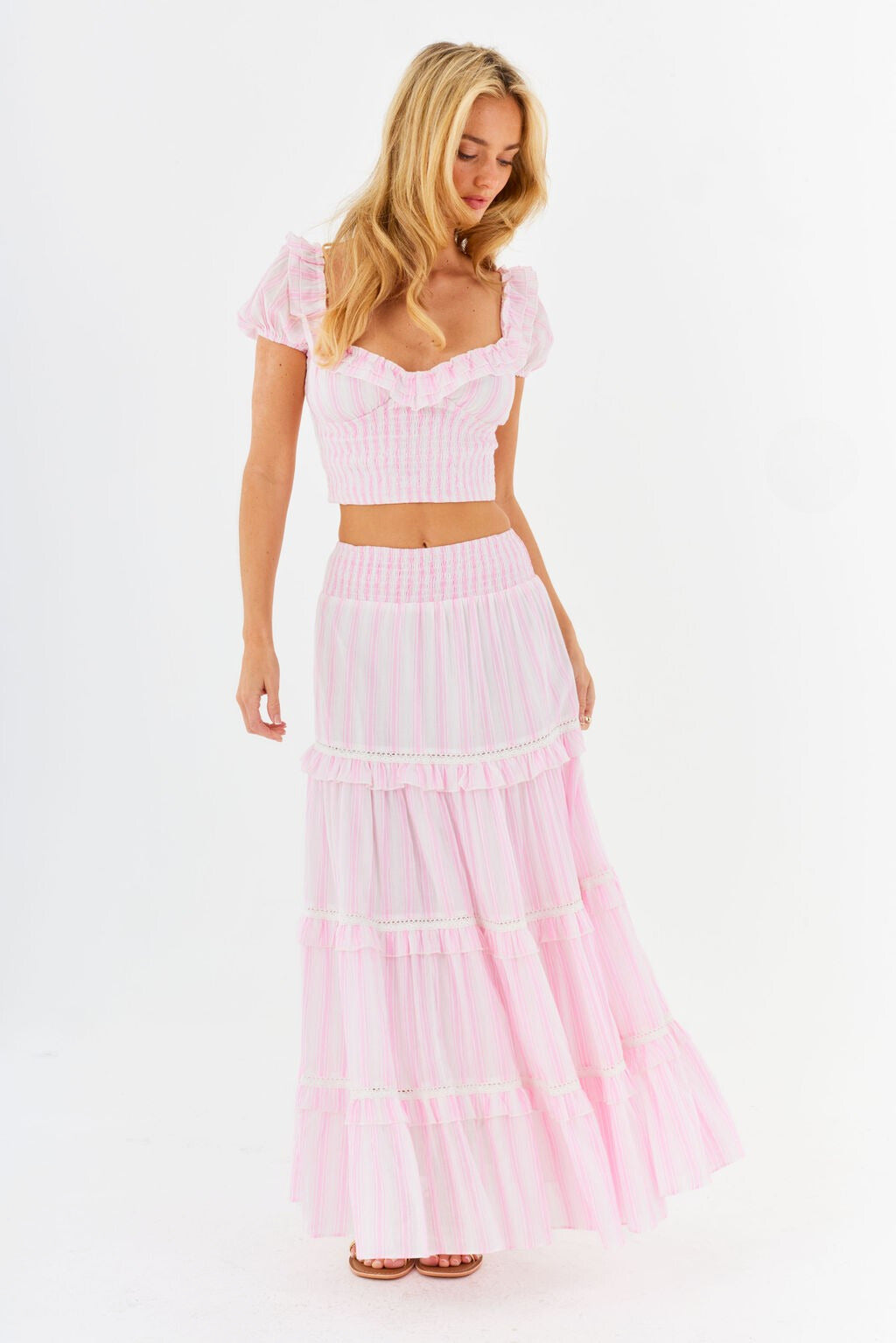 Cosima - Completo Donna Rosa Elegante Moderno