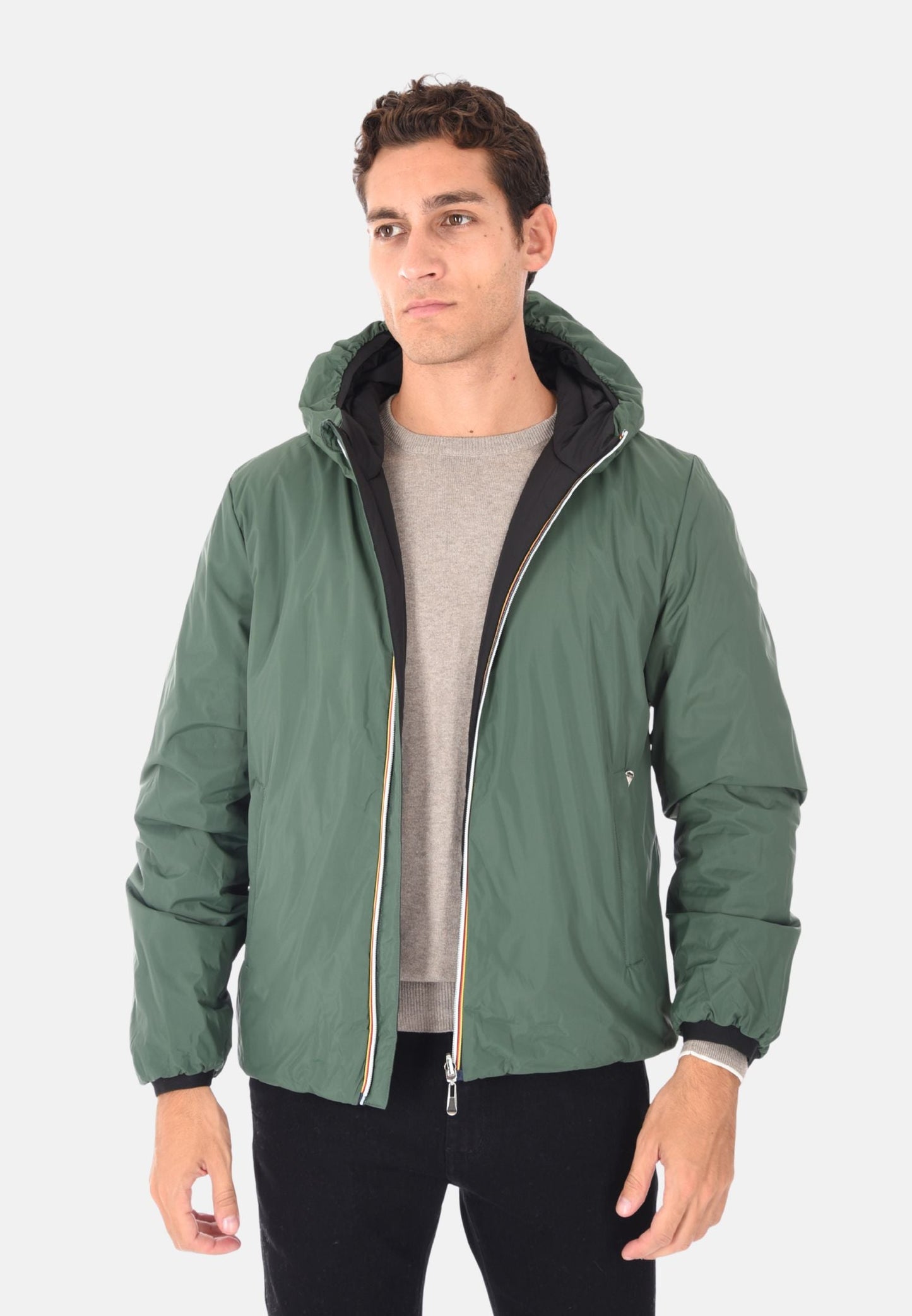 Tarcisius - Giubbotto Double Face Bicolor Uomo Moderno