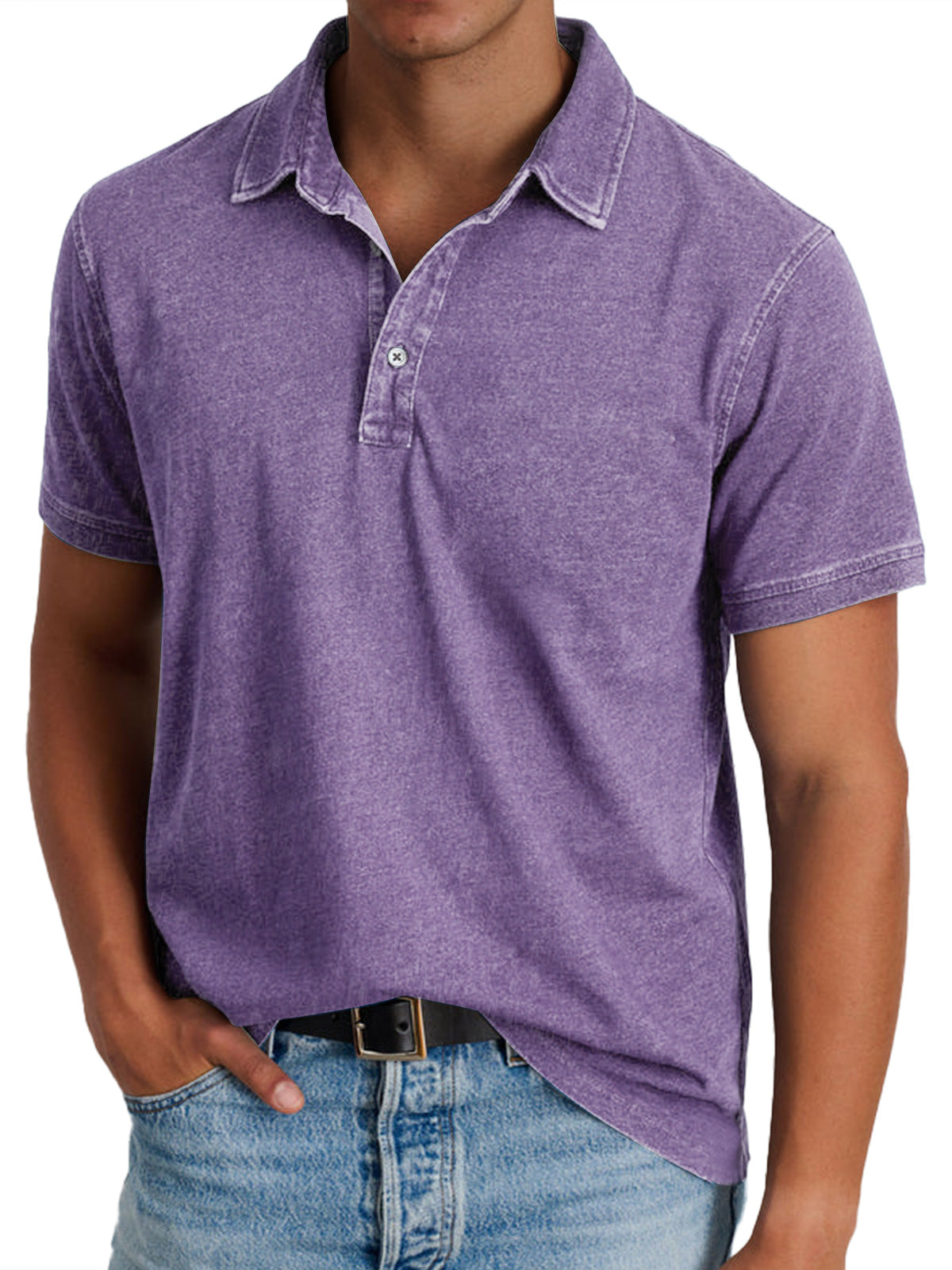 Davide – Polo Elegante Con Colletto Classico