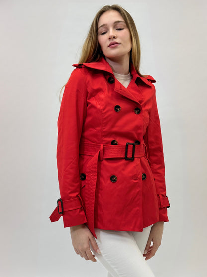 Kassandra - Giacca trench corta da donna elegante