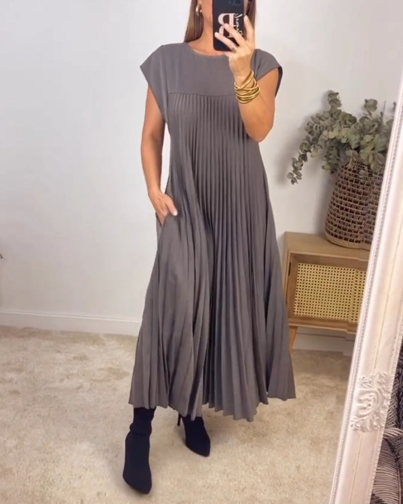 Bianca – Abito Donna a Tinta Unita Elegante e Versatile