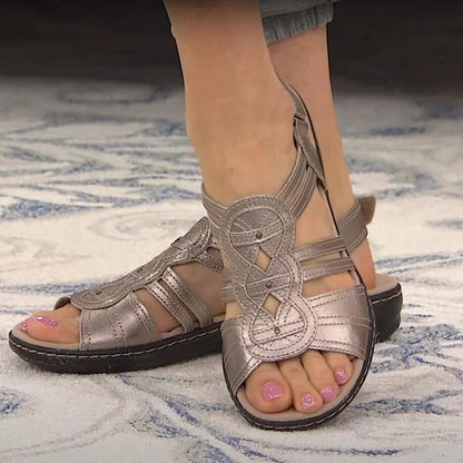 Sabrina - Sandali Ortopedici Eleganti Punta Aperta