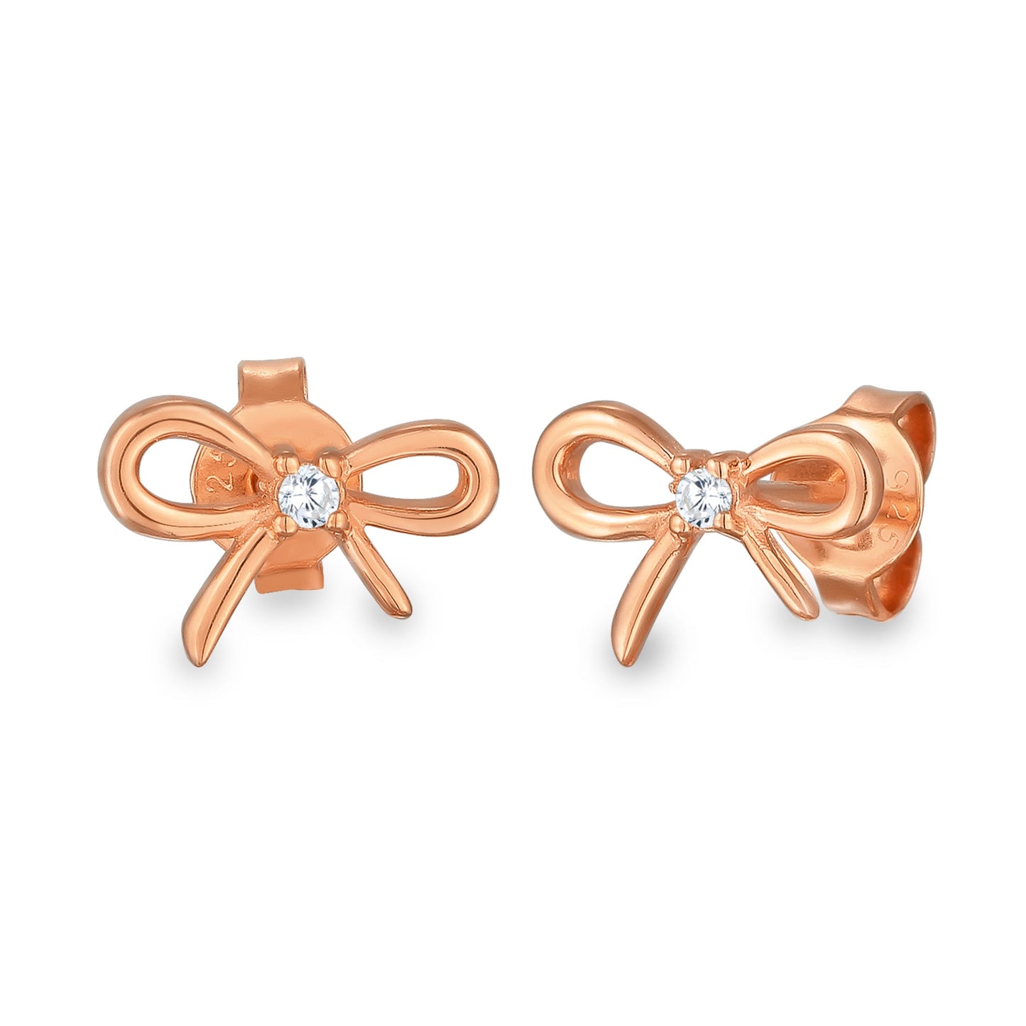 Nunzia - Orecchini Fiocco Donna Eleganti Luminosi