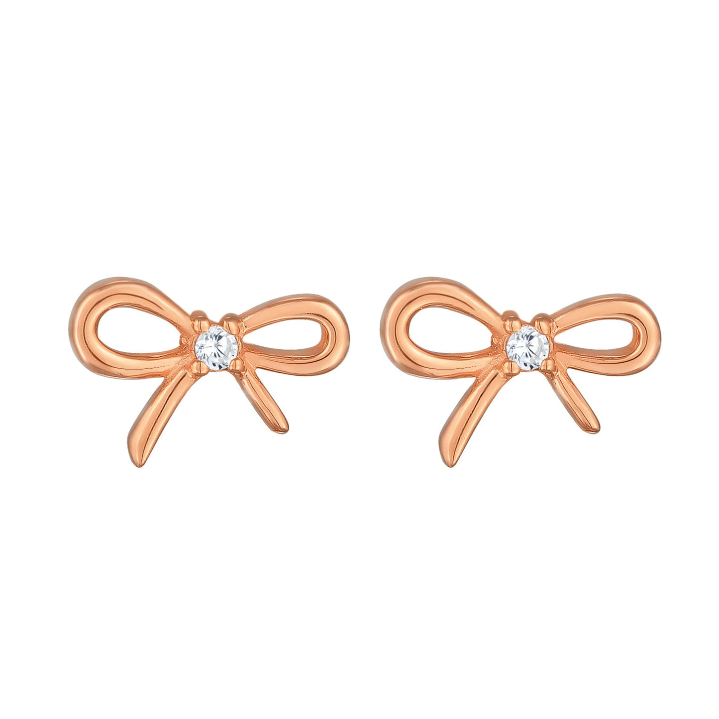 Nunzia - Orecchini Fiocco Donna Eleganti Luminosi