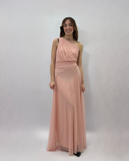 Rosilde - Abito Monospalla Caterina Donna Elegante Femminile