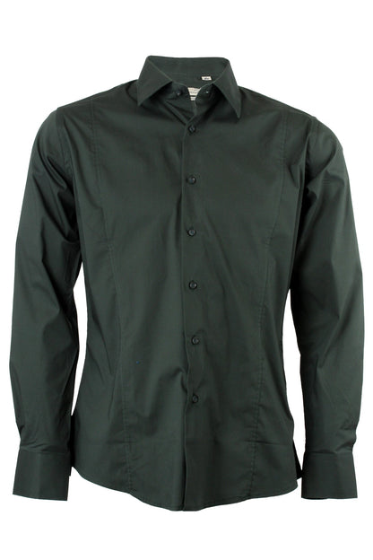 Rodomirus - Camicia Uomo Collo Classico Stretch Elasticizzata
