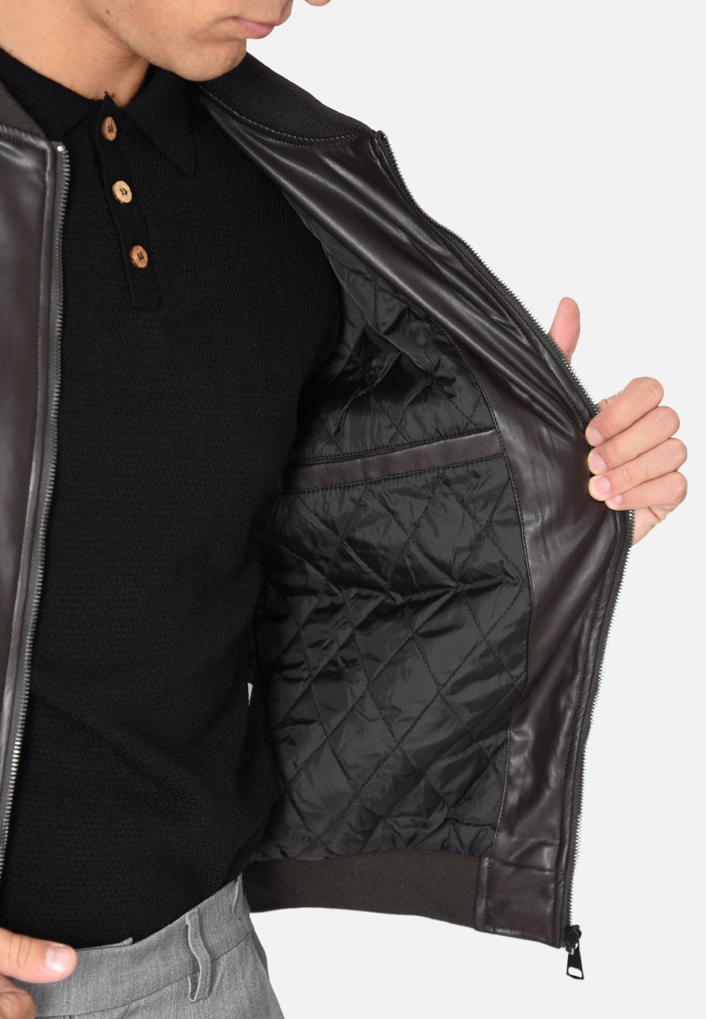 Tirso - Giacca College Uomo Stile Urban Moderno