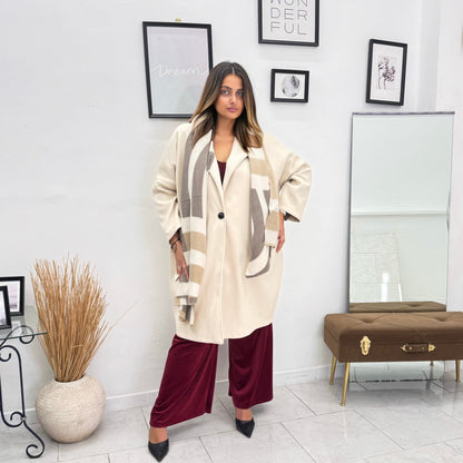 Tesara - Cappotto Dora Elegante Donna Invernale