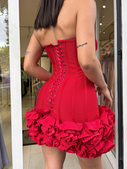 Eulalia - Abito Roses Floreale Donna Romantico