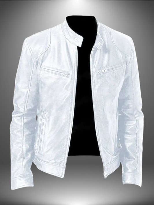 Antonio - Giacca uomo stile biker elegante moderno