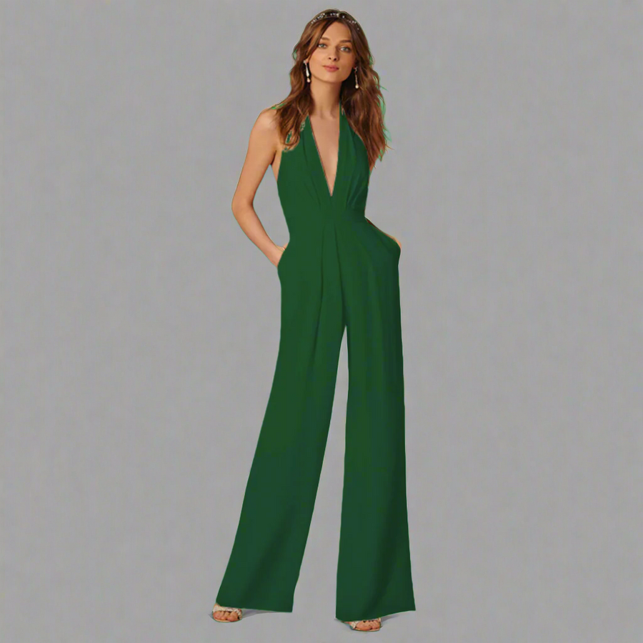 Massimina - Jumpsuit Elegante Donna Contemporanea Raffinata