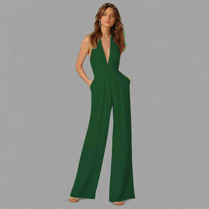Massimina - Jumpsuit Elegante Donna Contemporanea Raffinata