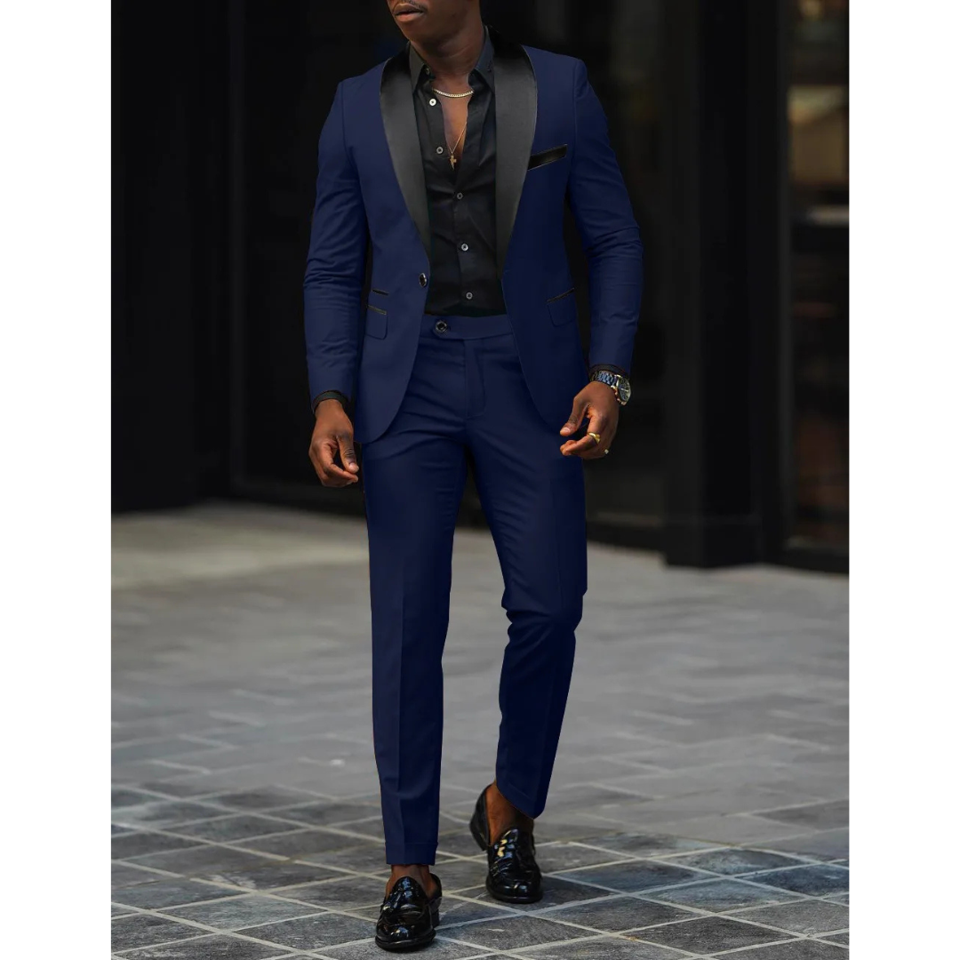 Gaspare - Completo Uomo Vestibilità Sartoriale Revers Lancia