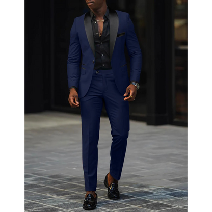 Gaspare - Completo Uomo Vestibilità Sartoriale Revers Lancia