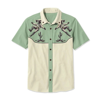 Ignazio - Camicia Uomo Western Elegante Moderna
