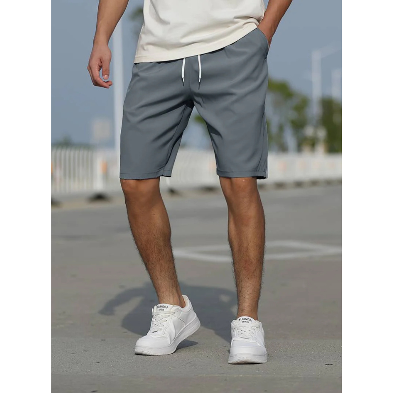 Umberto – Shorts Casual Con Coulisse E Vita Bassa