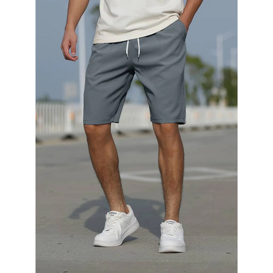 Umberto – Shorts Casual Con Coulisse E Vita Bassa