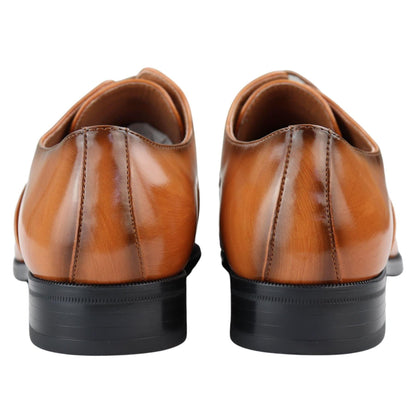Giulio – Oxford Uomo Vernice Lucida con Lacci Punta Tonda Formale