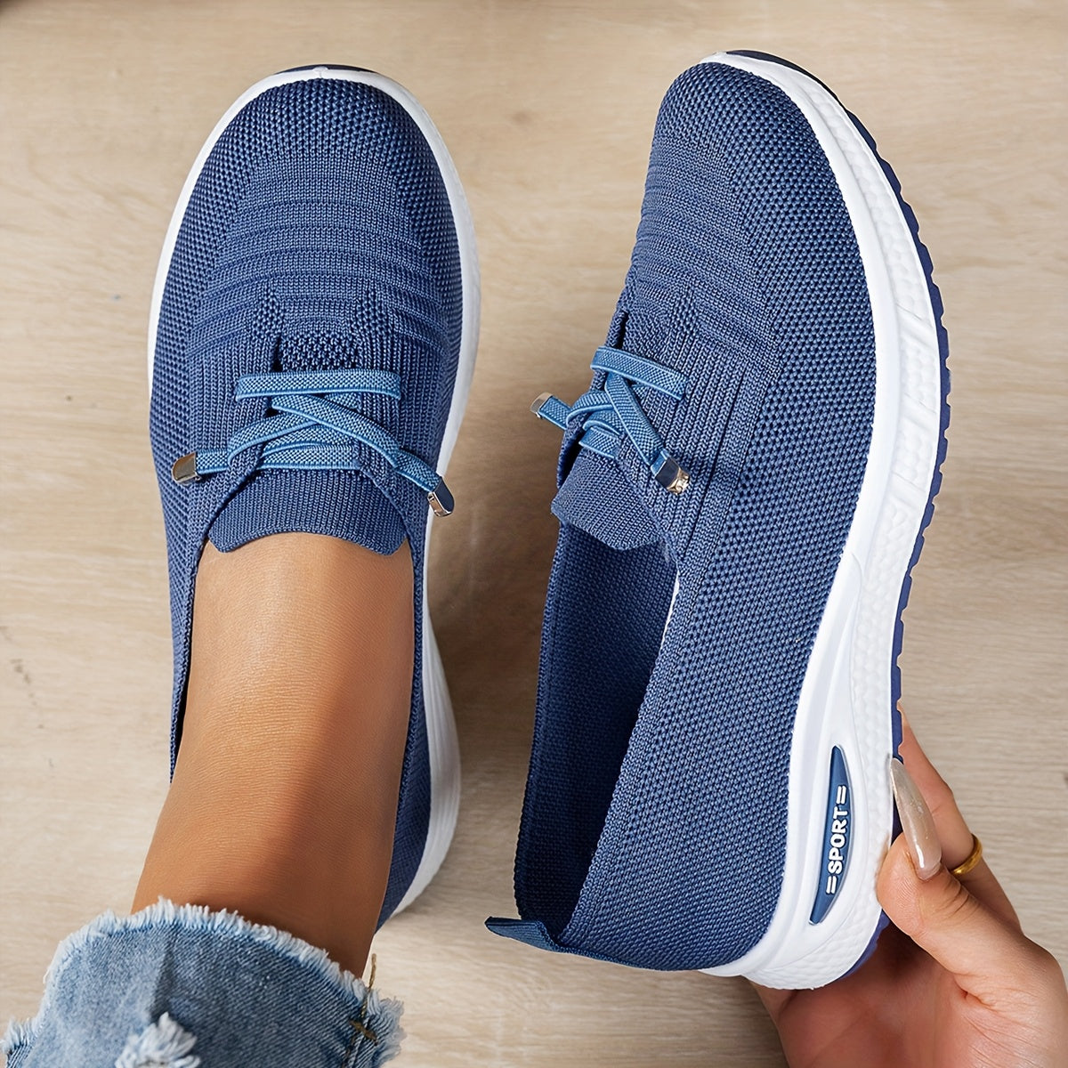 Natalina - Sneaker Donna Leggera Suola Morbida Moderna