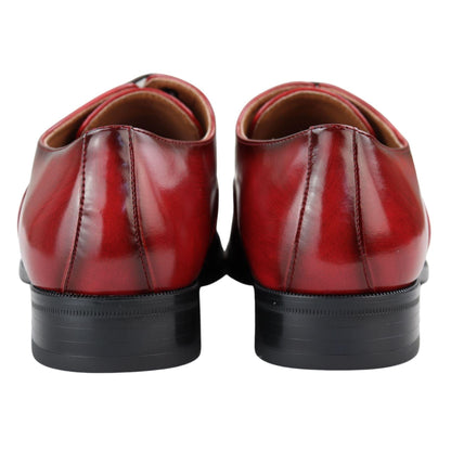 Giulio – Oxford Uomo Vernice Lucida con Lacci Punta Tonda Formale