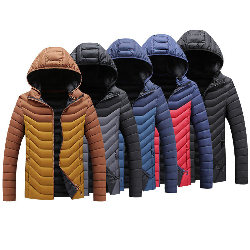 Heron - Piumino Uomo Slim Fit con Cappuccio