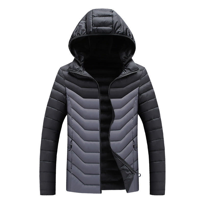 Heron - Piumino Uomo Slim Fit con Cappuccio
