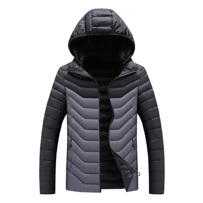 Heron - Piumino Uomo Slim Fit con Cappuccio