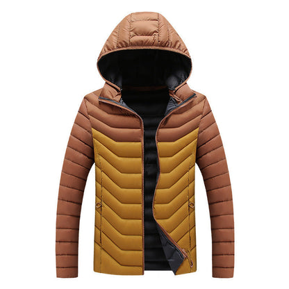 Heron - Piumino Uomo Slim Fit con Cappuccio