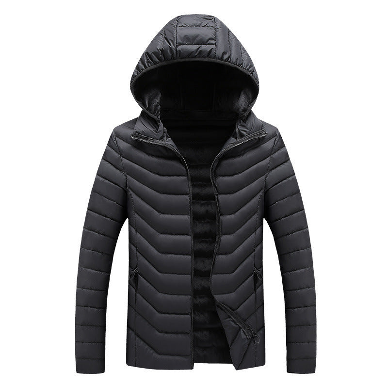 Heron - Piumino Uomo Slim Fit con Cappuccio