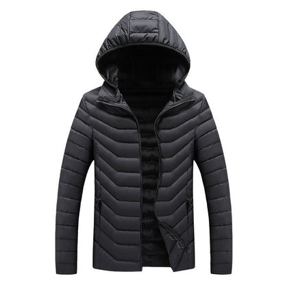 Heron - Piumino Uomo Slim Fit con Cappuccio