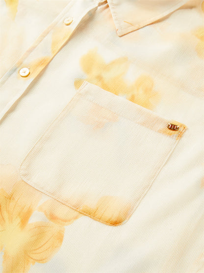 Gloria - Camicia Donna Floreale Elegante Moderna