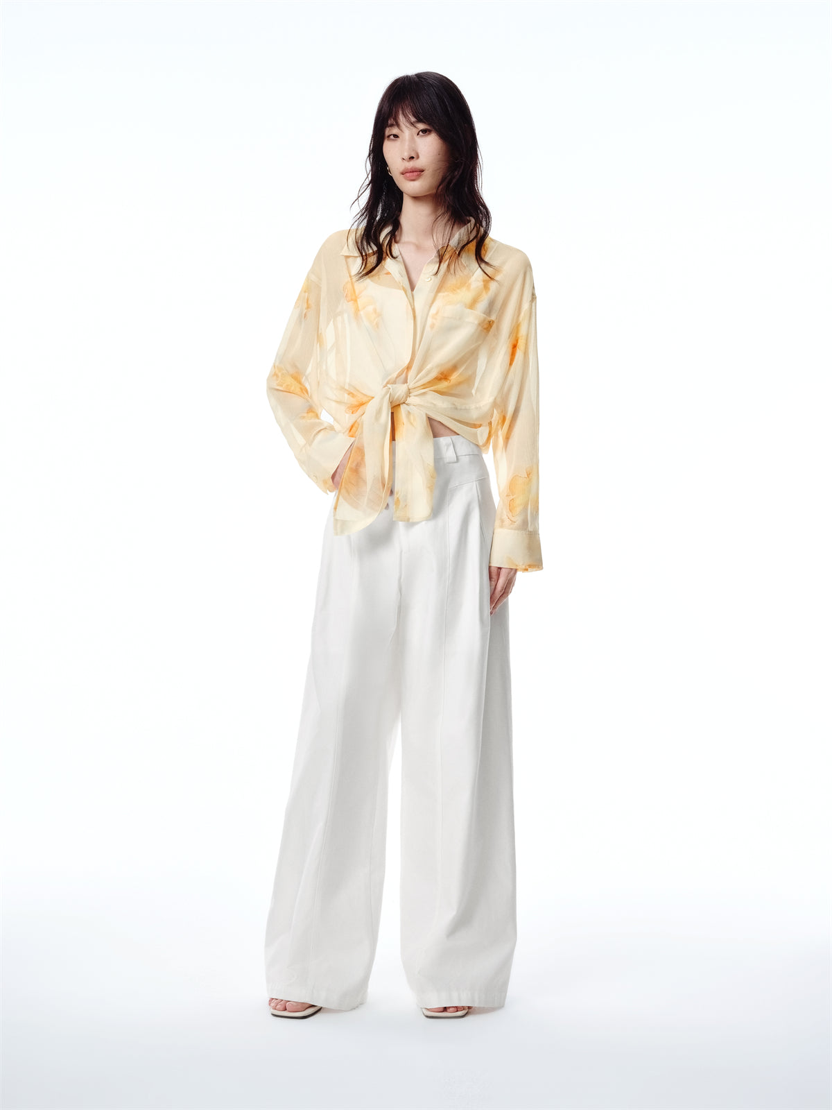 Gloria - Camicia Donna Floreale Elegante Moderna