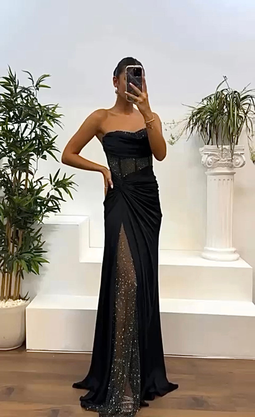 Emanuela - Abito Rosalie Elegante Donna Romantico