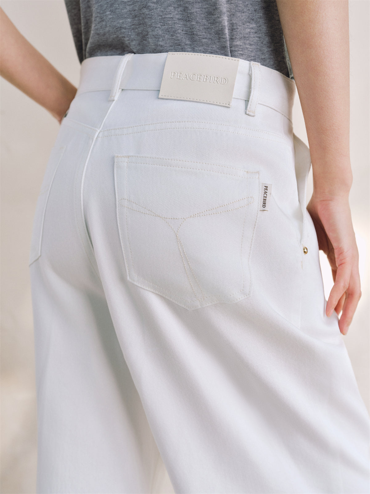 Irene - Pantaloni Donna Vita Alta Eleganti