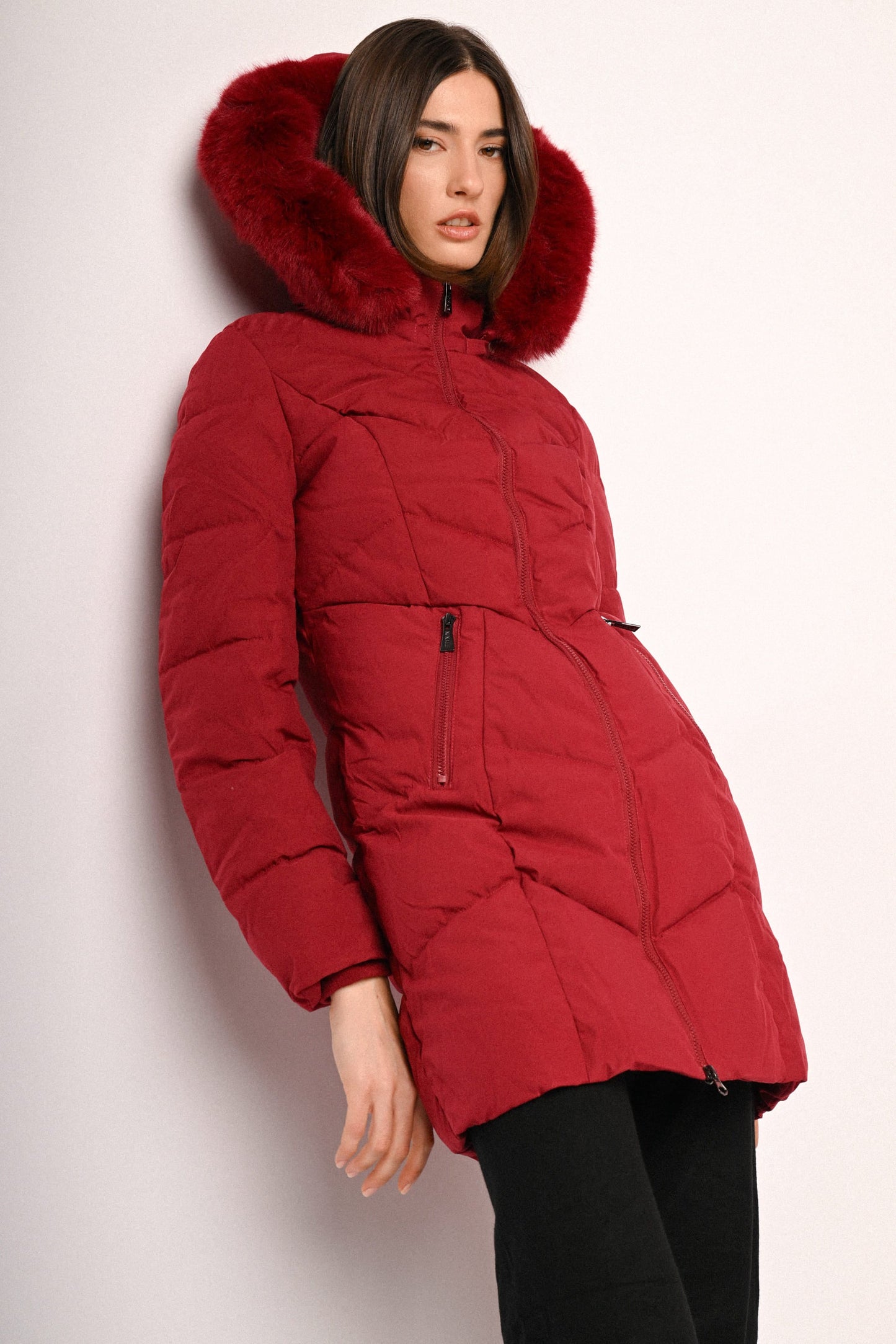 Umara – Piumino Trapuntato Con Cappuccio Morbido