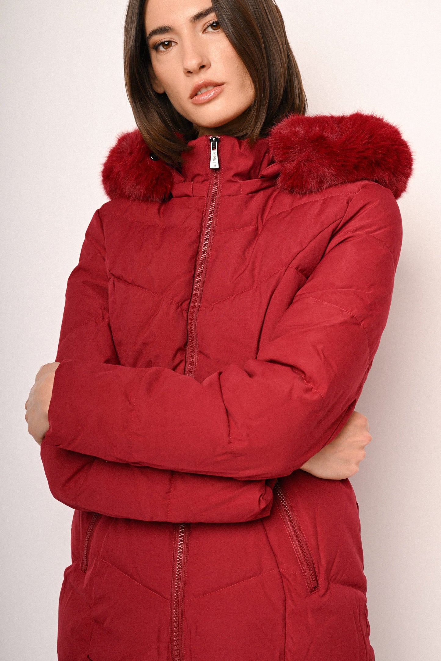 Umara – Piumino Trapuntato Con Cappuccio Morbido