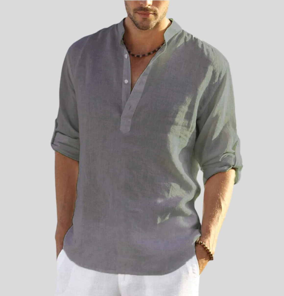 Emilio – Camicia Da Uomo Leggera E Traspirante
