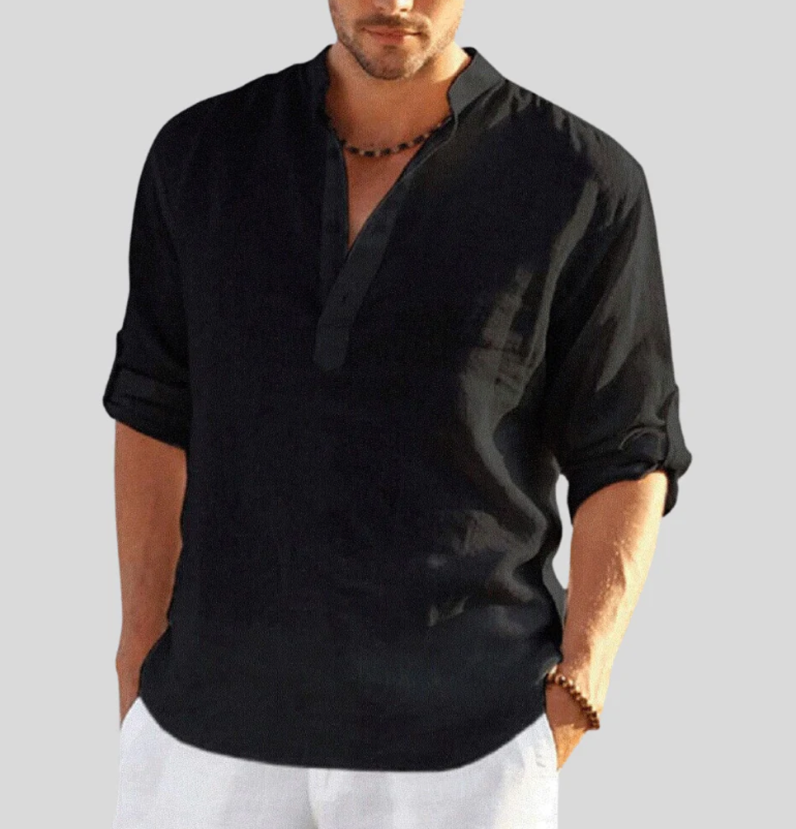 Emilio – Camicia Da Uomo Leggera E Traspirante