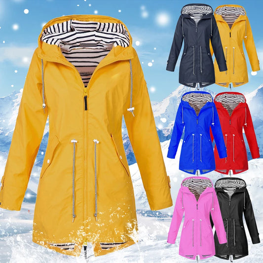 Alessia – Giacca Impermeabile Leggera da Donna Outdoor