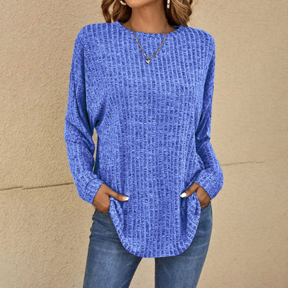 Ambra - Maglione accogliente da donna Anissa blu