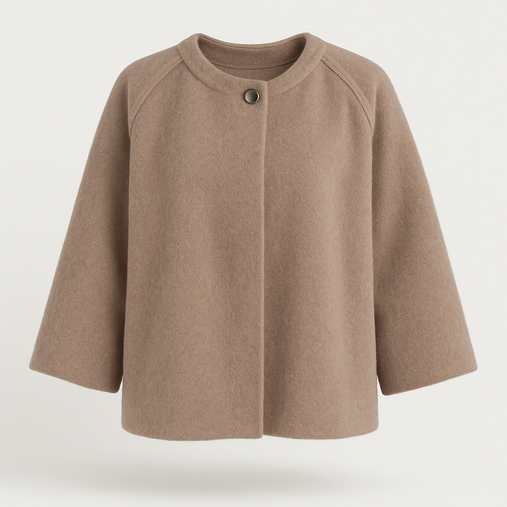 Antonina - Giacca elegante per l’autunno Cachi