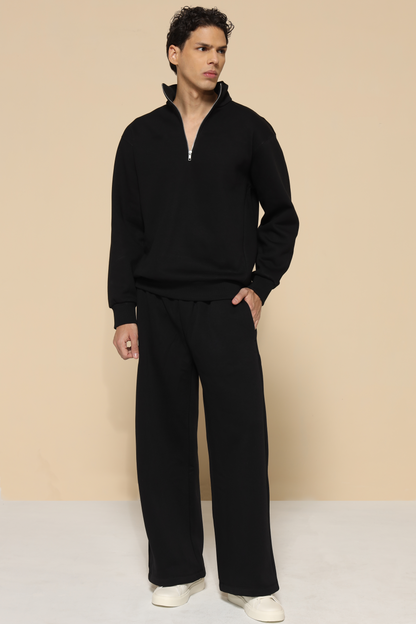 Luca - Set Coordinato Uomo Nero Stile Moderno