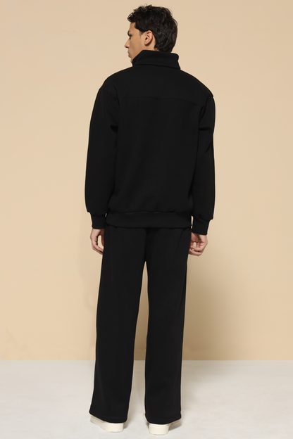 Luca - Set Coordinato Uomo Nero Stile Moderno