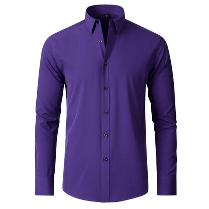 Flavio – Camicia Da Uomo A Manica Lunga Versatile