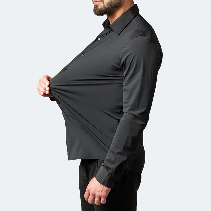 Flavio – Camicia Da Uomo A Manica Lunga Versatile