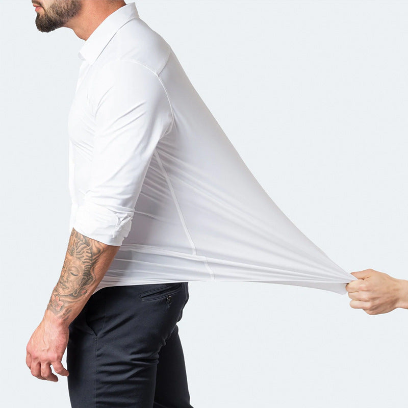 Flavio – Camicia Da Uomo A Manica Lunga Versatile
