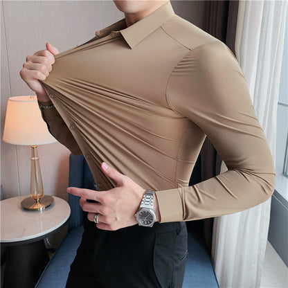 Flavio – Camicia Da Uomo A Manica Lunga Versatile