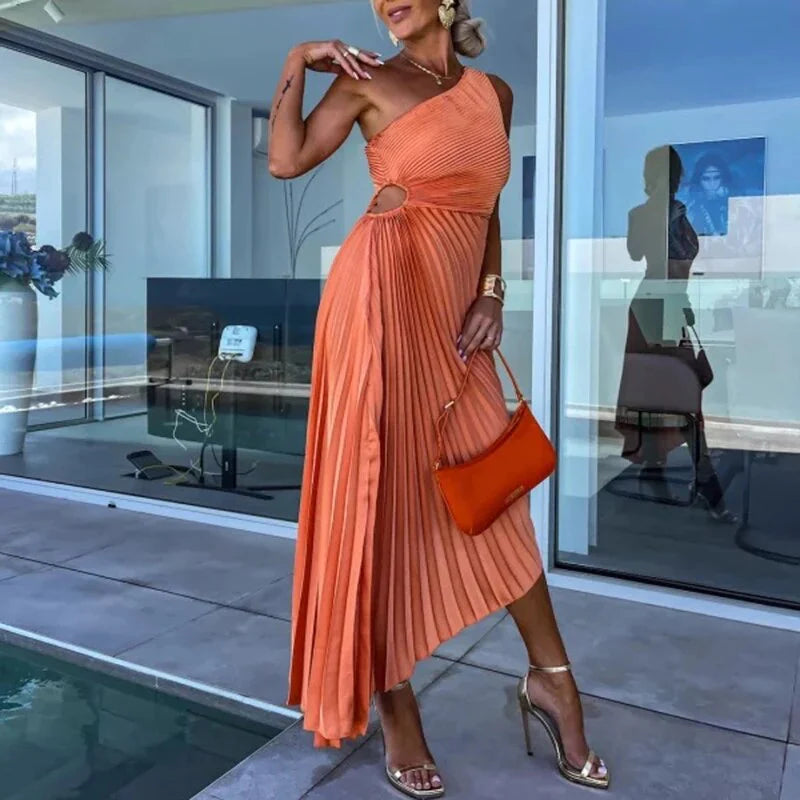 Assunta - Abito elegante Arancio
